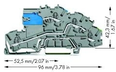 Wago 2003-7641 Многоуровневая клемма для установки