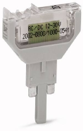 Wago 2002-800/1000-542 BES.LEERSTECKER TYP1 M.LEDANZ.30-65V