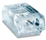 Wago 273-252 DOSENKL.TRANSPARENT 2 X 1,0-2,5QMM
