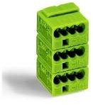 Wago 243-743 FEMALE CONNECTOR STRIPS, 3-POLES,