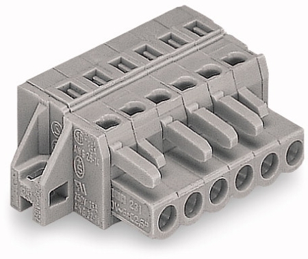 Wago 231-124/031-000 Соединитель розетка 24-конт.5мм
