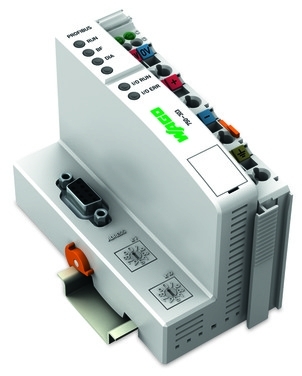 Wago 750-303 Каплер полевой шины PROFIBUS DP/FMS, 12 Мбод, 128 байт
