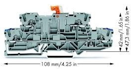 Wago 2002-2972 С боковой маркировкой