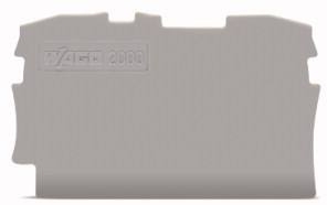 Wago 2000-1291 Торцевая и промежуточная пластина