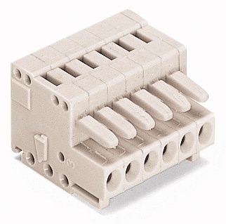 Wago 734-102 Соединитель розетка, 2 контакта
