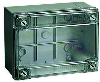 ДКС 54220 Коробка ответвит. с гладкими стенками и прозрачной крышкой, IP56, 240х190х90мм