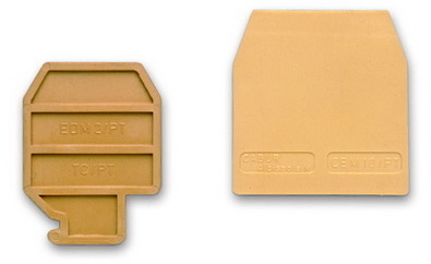 Фото ДКС ZCBI351 CBC.35/PT(Ex)i, торцевой изолятор синий для СВС35 Ех DKC