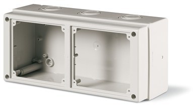 ДКС DIS6721200 Корпус на 2 поста с основанием 136х125 мм. Тип M150