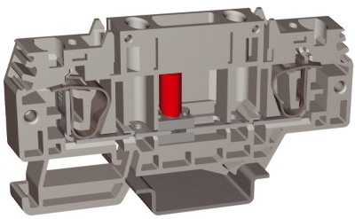 ДКС ZHB100GR HSCB.4GR, тестовый с разъединителем, серый , 4 кв.мм