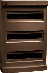 ДКС 83654 Щиток настен. без дверцы, 54(3Х18) мод.,IP40