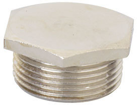 Фото ДКС 6050-25 Заглушка M25x1,5, никелированная латунь DKC