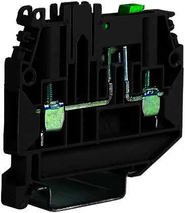 ДКС ZCBS04GR CBS.4/GR Клемма с ножевым размыкателем. 4 кв.мм., 1 уровень, винт
