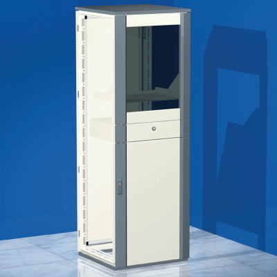ДКС R5CQEC2066 Сборный напольный шкаф CQCE для установки ПК, 2000 x 600 x 600 мм