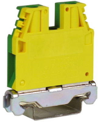 Фото ДКС ZTO120 TEC.6/O, зажим для заземления желт.зелен 6 кв.мм DKC