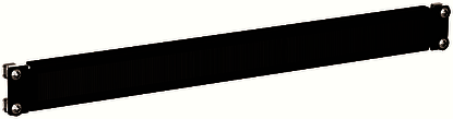 ДКС R5SPZ191HE Кабельный ввод с щеточным буртиком 19" 1U RAL7035
