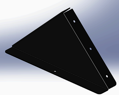 ДКС UKH207HDZL Заглушка к двускатной крышке 700, ц.л.