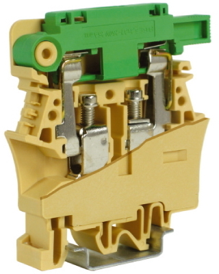 ДКС ZFP300 FPL.10/C, держатель предохранителя 10кв.мм бежевый с LED