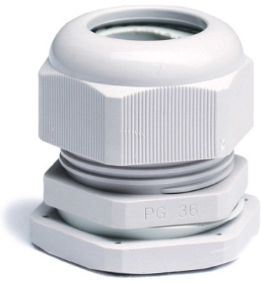 Фото ДКС 53400 Зажим кабельный с контргайкой, IP68, PG48, д.34 - 43мм DKC