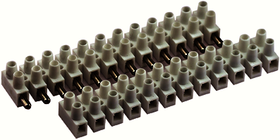 ДКС 43112PLSP Клемник+разъем Полипропилен,12р,85°С,450V,24A, 2,5мм.кв.