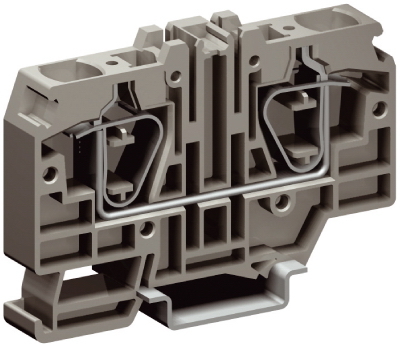 ДКС ZHM340GR HMM.16/GR(Ex), проходной зажим серый 16 кв.мм