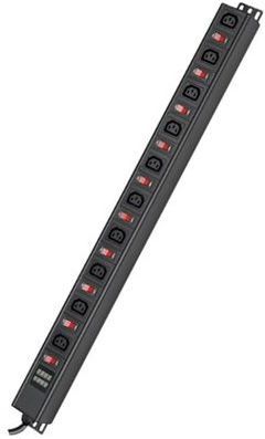 ДКС R519IEC10SWCD БРП 0U 10A с индикацией и защитой Вых:10ХС13 Вх:С14Х2м