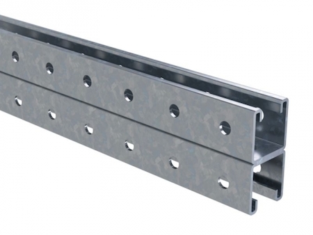 ДКС IBPD4108C Двойной С-образный профиль 41х41, L800, толщ. 2.5 мм, INOX 304