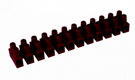 ДКС 43302FV Клемник Фибергласс, 2р,150°С,450V, 32A, 4мм.кв.