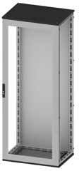ДКС R5CQE1465X Сборный шкаф CQE, застеклённая дверь и задняя панель, 1400x600x500мм