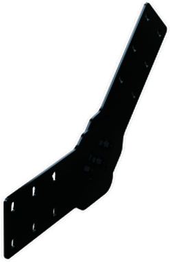 ДКС UVH050HDZL Соединитель шарнирный вертикальный H 150 мм, цинк-ламельный (аналог горячеоцинкованный)