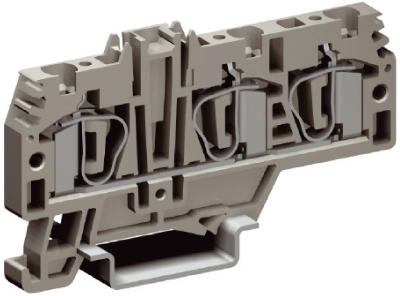 ДКС ZHM210GR-RET HMM.4/1+2GR(Ex), проходной зажим 4кв.мм 1ввод/2 вывода