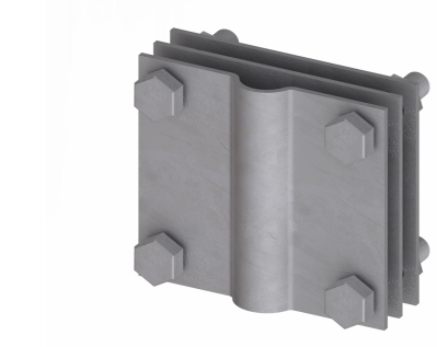 ДКС NG3116INOX Соединитель стержень/полоса, 80х70 мм, INOX