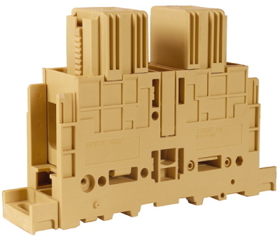 ДКС ZGP910 GPM.240/CC/FIX(Ex), силовой зажим кабель/кабель бежевый 240 кв.мм/ крепление на плату
