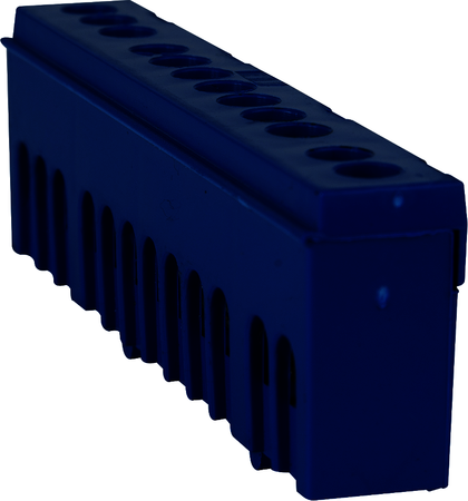 КЭАЗ 277951 Шина нулевая в изоляции OptiKit BB-I-PE-DIN-12-6х9-зеленый