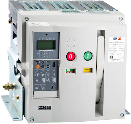 КЭАЗ 286656 Выключатель автоматический OptiMat A-1600-S2-3P-85-F-MR8.0-B-C2220-M2-P00-S1-06