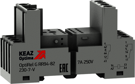 КЭАЗ 281172 Розетка для реле OptiRel G RR94-82-230-7-V