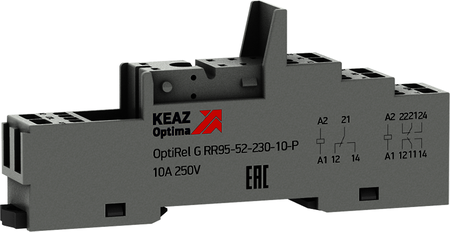 КЭАЗ 281175 Розетка для реле OptiRel G RR95-52-230-10-P