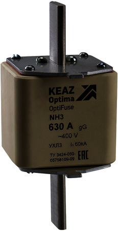 КЭАЗ 144823 Вставка плавкая OptiFuse NH3-400-400AC-0-gG-УХЛ3