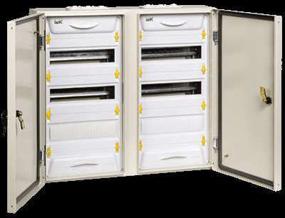 IEK Корпус металлический ЩРн-2х36з-1 IP54 "UNIVERSAL" ИЭК MKM11-N-2X36-54-Z-U