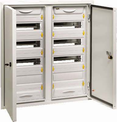 IEK Корпус металлический ЩРв-2х48з-1 36 IP31 "UNIVERSAL" ИЭК MKM12-V-2X48-31-Z-U