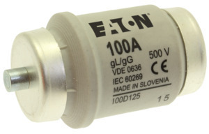 Предохранитель 100А D IV GR 500В AC EATON 100D125R