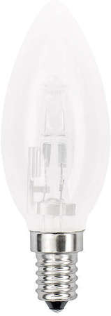 Лампа галогенная HCL-42/FR/E14 42Вт свеча E14 3000К 230В Uniel 01088