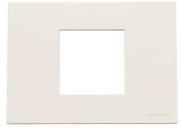 Рамка 2мод. Zenit итал. станд. бел. ABB 2CLA247200N1101