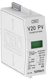 OBO Bettermann Вставка для УЗИП (Класс II) 500В V20-C 0-500PV OBO 5099708