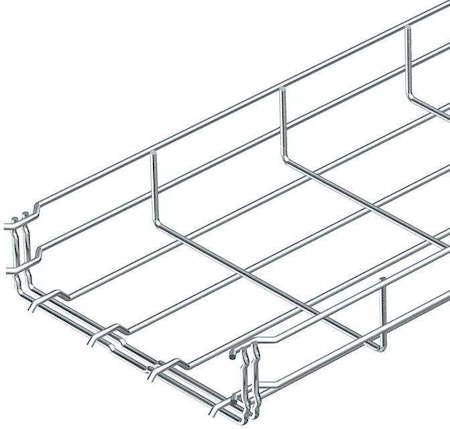 OBO Bettermann Лоток проволочный 450х105 L3000 сталь 4.8мм GRM 105 450 G оцинк. OBO 6002413