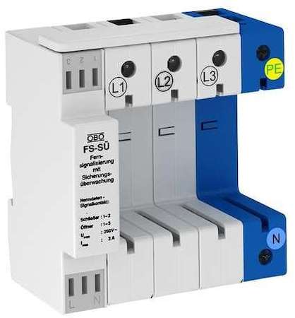 OBO Bettermann Основание УЗИП 3+NPE (Класс II) V20-C U-3+NPE OBO 5096370