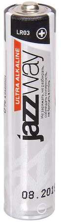 Jazzway Элемент питания алкалиновый Alkaline Ultra PLUS LR03 BL-2 1.5Вт (блист.2шт) JazzWay 4895205008168