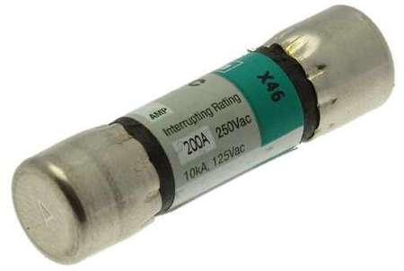 Предохранитель для сигнальных цепей 250В AC Fast acting CC EATON BAF-1-1-2