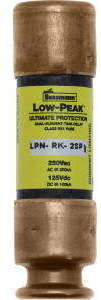 Предохранитель LOW PEAK 250В АС/125В DC TIME DELAY RK1 EATON LPN-RK-60SP
