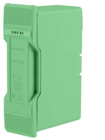 Подключение переднее SAFECLIP 32А зел. EATON SC32H-DGN