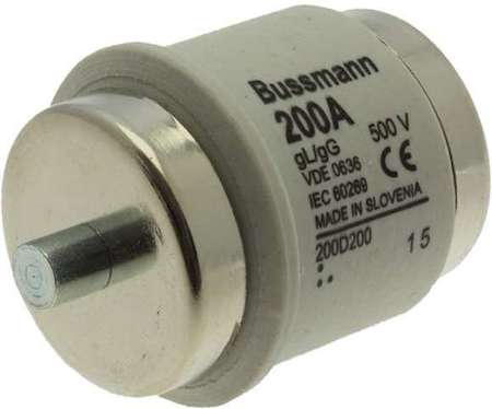 Предохранитель 200 DВ GG 500ВAC TIME DELAY EATON 200D200